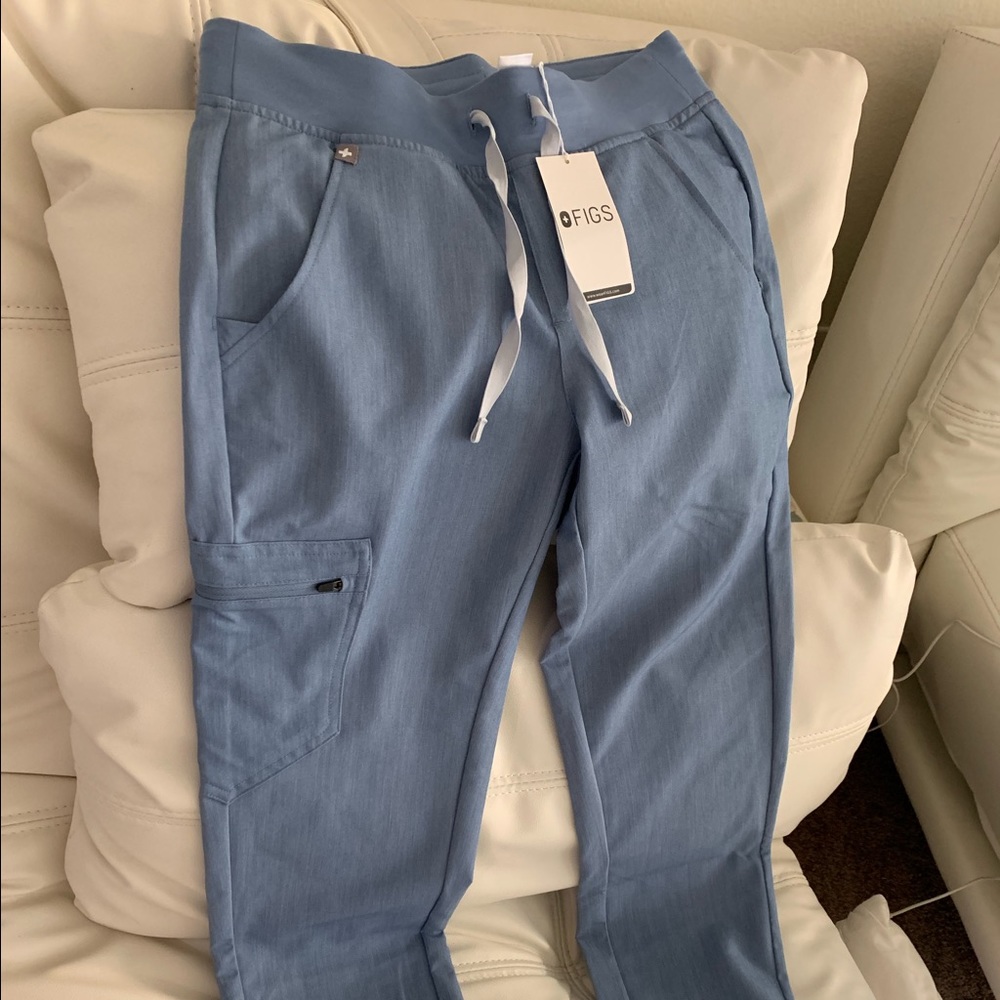 Fig Jogger Regular XS  Heather Indigo Color